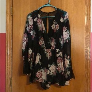 Floral Romper